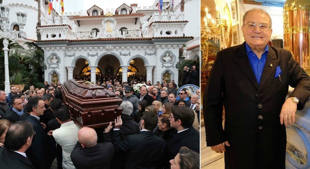 Boss delle cerimonie, folla e applausi ai funerali di don Antonio