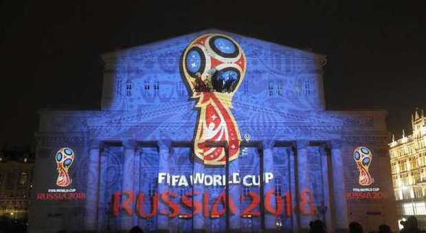 Mondiali, presentato a Mosca il logo di Russia 2018