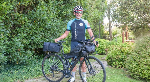 Paolo, imprenditore di 61 anni, in bici da Jesolo a Capo Nord: 4.240 km nell'avventura endurance più ambita