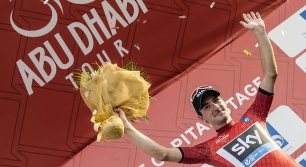 Abu Dhabi Tour, Elia Viviani conquista la seconda tappa