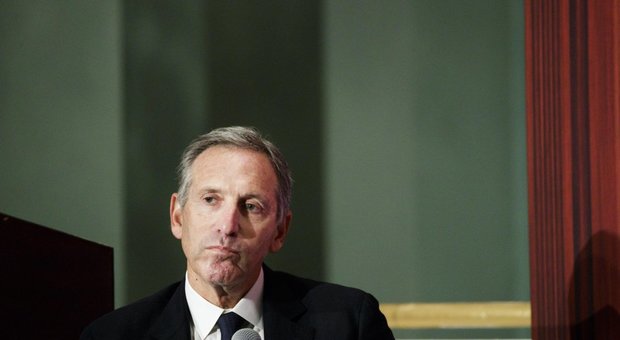 Starbucks, Howard Schultz lascia la presidenza: tentato dalla politica. Il titolo affonda