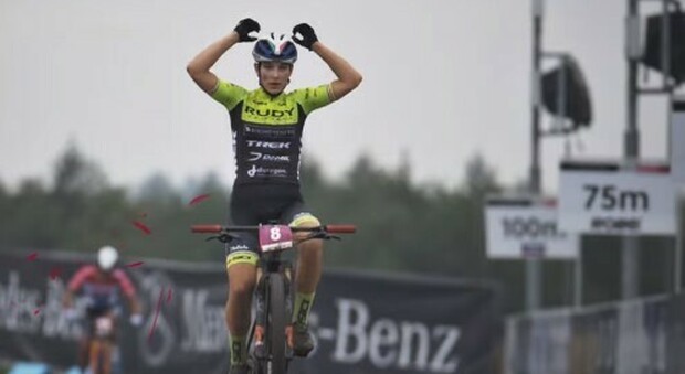 La ciclista feltrina a Nove Mesto (Repubblica Ceca) ha vinto la prima gara di Coppa del modo under 23 di mountain bike