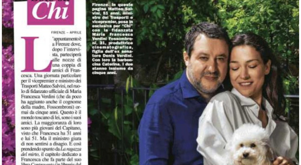 Matteo Salvini è pronto a diventare di nuovo papà: «Un figlio con Francesca Verdini? Sì. Ma le nozze non sono in agenda»
