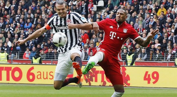 Per il Bayern di Ancelotti solo un pari a Francoforte: 2-2 con l'Eintracht