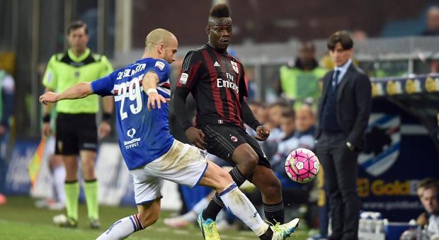 Samp-Milan, le pagelle dei rossoneri: Balotelli è rinato, Bertolacci no