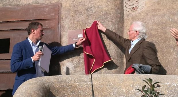 L'inaugurazione dell'Archivio storico Maccarese Spa, al castello di San Giorgio, con Luciano Benetton