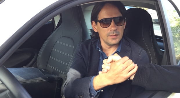 Simone Inzaghi, il primo giorno da tecnico della Lazio
