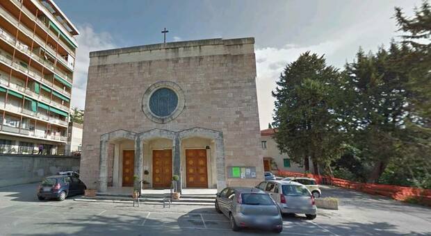 La chiesa dei Santi Biagio e Savino nel quartiere di via Birago a Perugia
