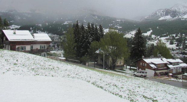 Prima neve a Cortina
