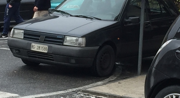 La Fiat Tipo della serie del Commissario Montalbano, a Rieti