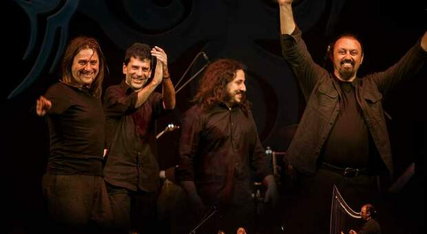 Il quartetto degli Ogam con la sua musica fusion folk in concerto a Porto Sant'Elpidio
