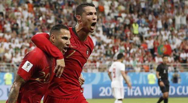 Portogallo costretto all'1-1 dall'Iran. Affronterà agli ottavi l'Uruguay