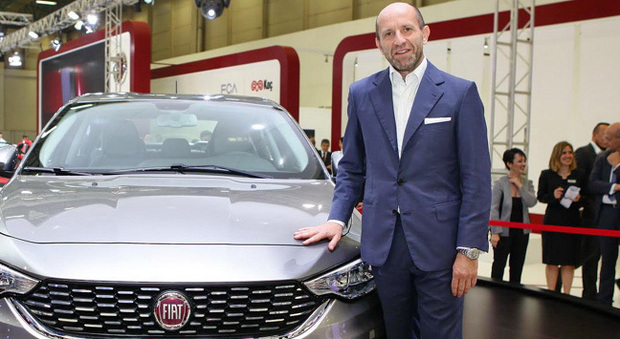 Luca Napolitano, responsabile del marchio Fiat per l area Emea