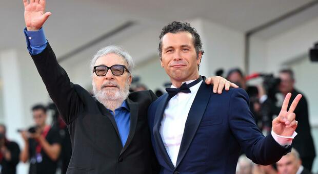 Gianni Amelio e Gabriel Montesi alla Mostra del cinema a Venezia