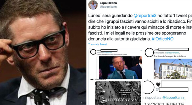 Lapo Elkann, minacce di morte dopo il tweet contro i gruppi fascisti: «Io scioglierei te nell'acido»