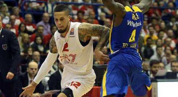 Basket Eurolega, riscatto Milano: batte Tel Aviv in gara-2 e porta la serie sull'1-1