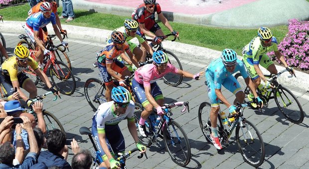 La carovana del Giro d'Italia