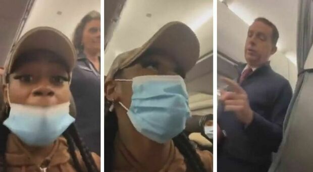 L'atleta americana cacciata dall'aereo: «Parlava al telefono invece di spegnerlo». E i passeggeri applaudono VIDEO