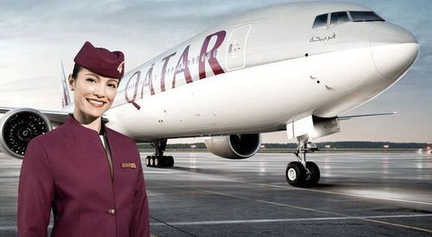 Attratto dalla hostess, fa autoerotismo sul volo Doha-Roma: denunciato