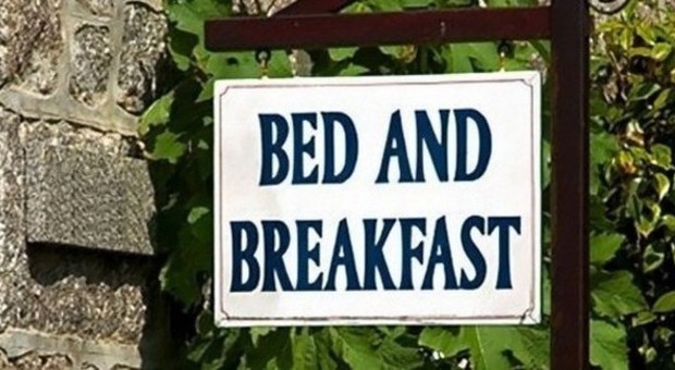 Cacciato dal bed and breakfast
