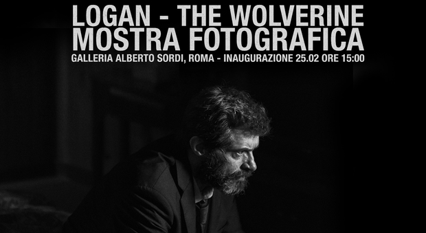 La locandina della mostra fotografica Logan - The Wolverine