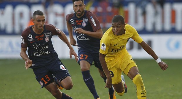 Ligie 1, senza Neymar solo 0-0 per il Psg a Montpellier