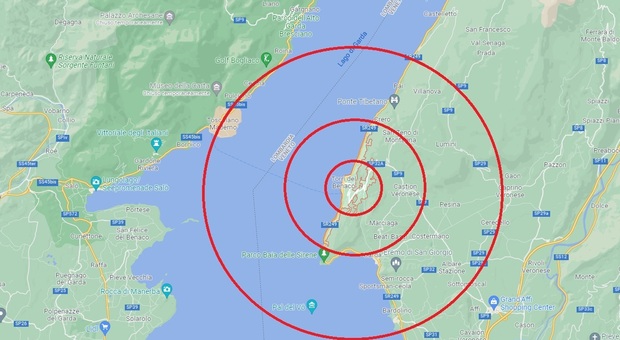 Terremoto sul Lago di Garda: scossa alle 8.54 di magnitudo 3, epicentro a Torri del Benaco