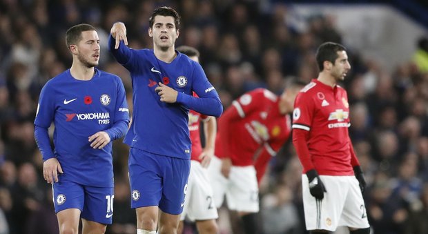 Il City non si ferma più e il Chelsea risorge: battuto lo United grazie a Morata