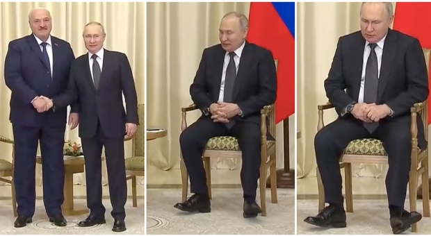 Putin non riesce a tenere ferme le gambe, nuove le voci sulla malattia: «Sintomo del Parkinson» VIDEO