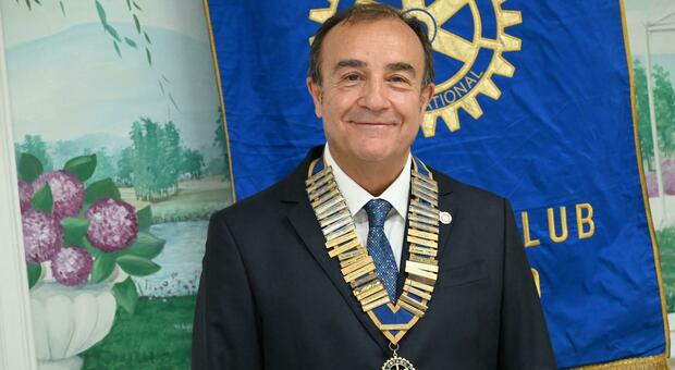 Roberto Di Giorgio, presidente del Rotary Cassino