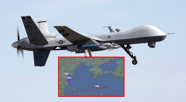 Jet russo contro drone Usa sul Mar Nero, il carburante scaricato e lo scontro nei cieli: cosa sappiamo (e perché si rischia l'escalation)