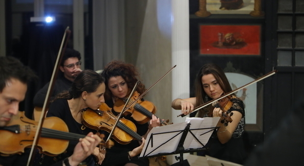 Giovani musicisti emergono a Palazzo San Teodoro