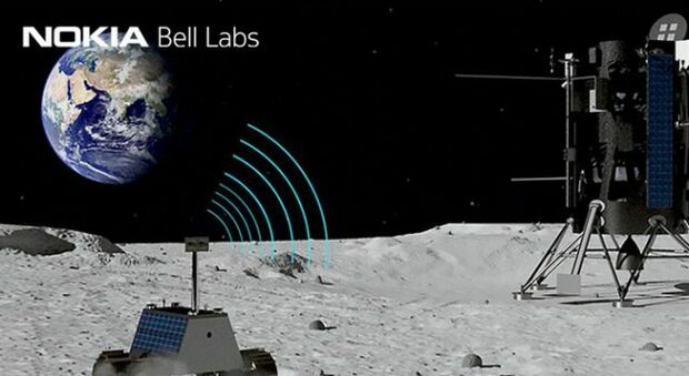 Un ripetitore per cellulari sulla Luna: lo costruirà Nokia entro il 2022