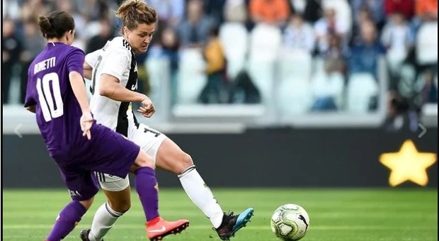 Calcio femminile, la Juve batte la Fiorentina e vince la Coppa Italia