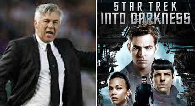 Carlo Ancelotti sale sull'Enterprise. Sarà un medico nel nuovo film di "Star Trek"