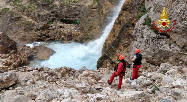 Terzo giorno di ricerche del 38enne disperso alla cascate di Fanes