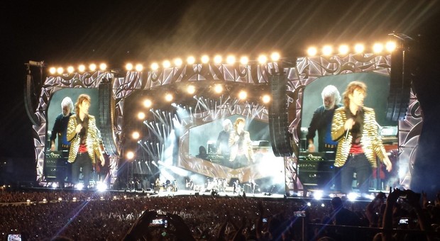 Il concerto dei Rolling Stones a Roma