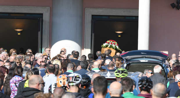 I funerali di Alessandro Salustri (Foto Fabi/Meloccaro)