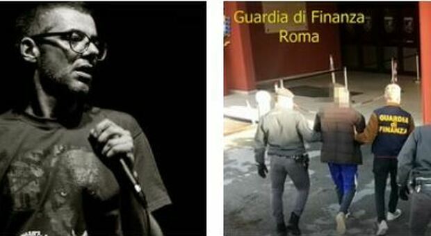 Roma, il cantante degli Assalti Frontali arrestato con 6 chili di droga in casa: «Non lavoro, dovevo arrangiarmi»