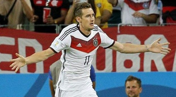 Germania-Ghana 2-2, a Klose il record 15 reti al mondiale