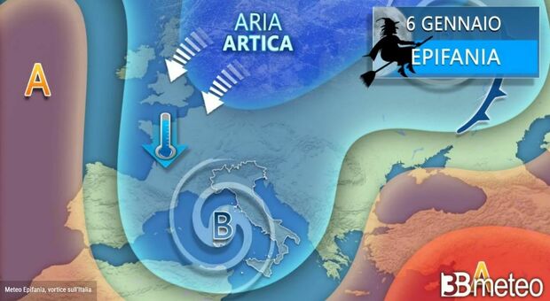 Temperature miti e sole, ma anche la Puglia si prepara al gelo con il ciclone della Befana. Le previsioni meteo