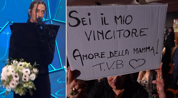 Sanremo, Ghali e la tenera dedica della mamma: «Sei il mio vincitore»