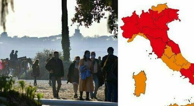 Puglia, Campania e Sardegna zona rossa. Ira De Luca: «A noi meno vaccini». Lombardia e Toscana arancio