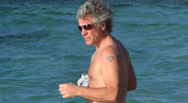 Jon Bon Jovi in vacanza con la famiglia a St Barts