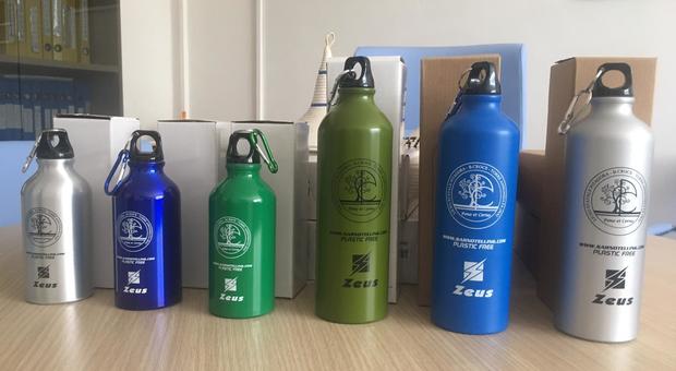 Plastic free, 1.500 bottigliette in alluminio agli studenti del liceo Pitagora-Croce di Torre Annunziata