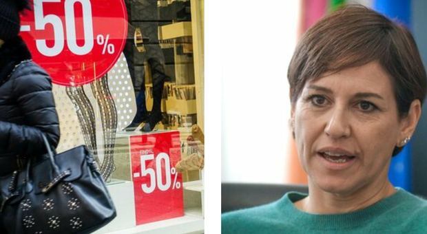 Saldi, l'assessora Monica Lucarelli: «Date, prodotti doc, vendite online: così li cambierò a Roma»