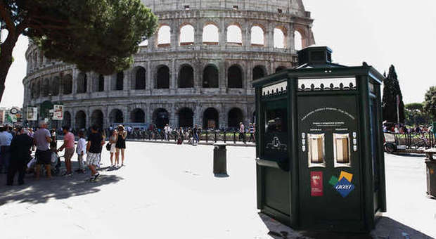 Al Colosseo la Casa dell'Acqua di Acea: "Ecco dove saranno installate le altre"