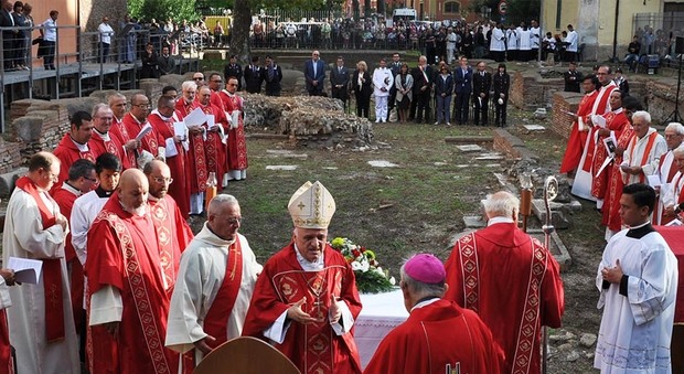 Fiumicino festeggia il patrono Sant'Ippolito nei resti della basilica paleocristiana