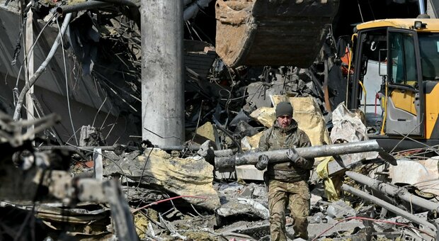 Case distrutte a Kiev