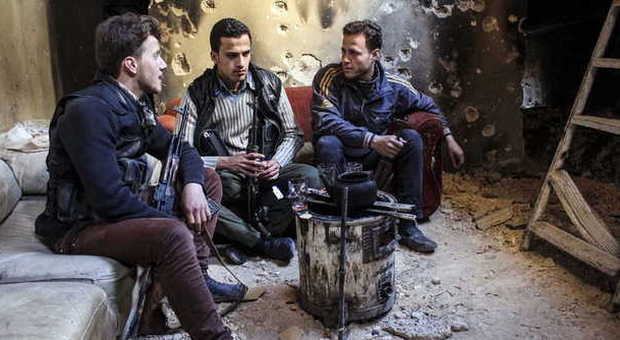 Alcuni combattenti anti-Assad